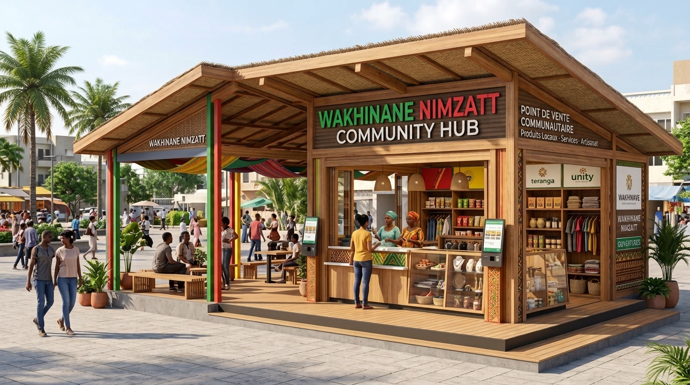 Marché communautaire modernisé